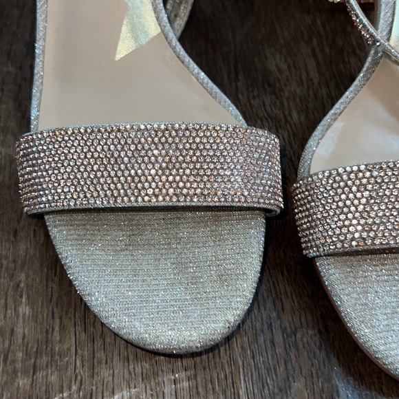 Gold Rhinestone Heels - Picture 4 of 4